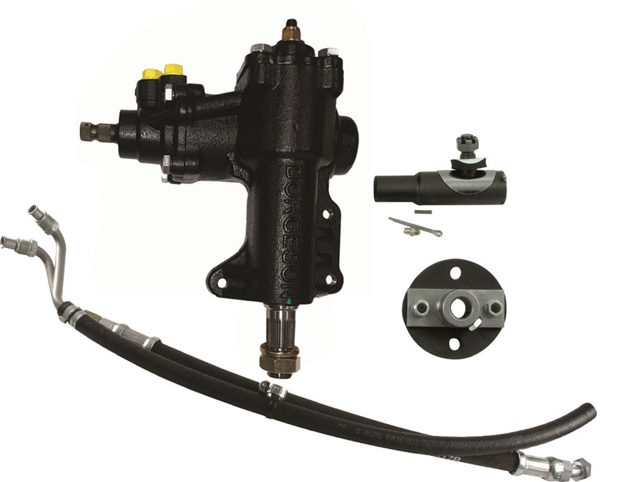 Borgeson 999025 P/S Conversion Kit; Fits 68-70 Mustang with factory Power Steering; and Inline 6 - Truck Part Superstore
