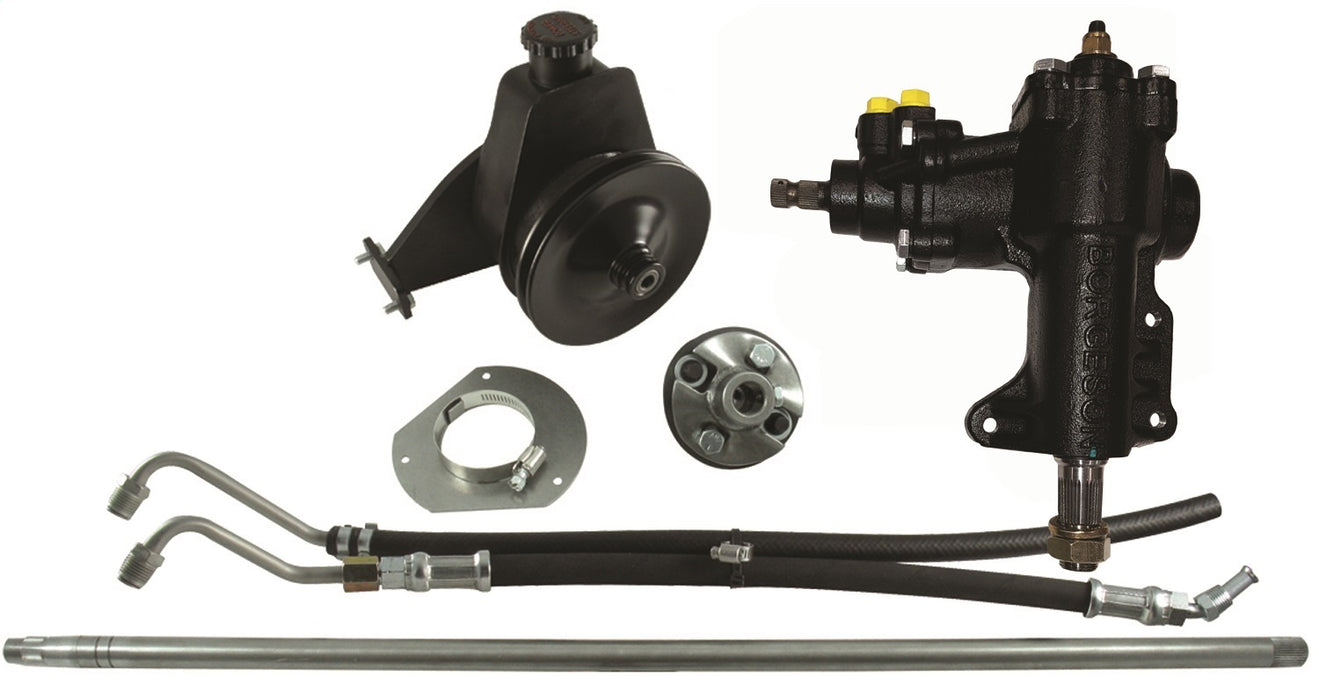 Borgeson 999026 P/S Conversion Kit; Fits 65-66 Mustang with Manual Steering and 200/250 Inline 6 - Truck Part Superstore