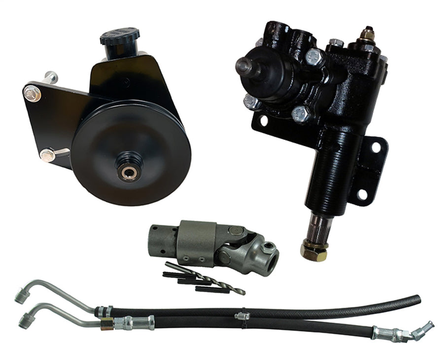 Borgeson 999066 P/S Conversion Kit; Fits 65-79 Mopars with 1-1/4in. pitman shaft and 383/440 V-8 - Truck Part Superstore