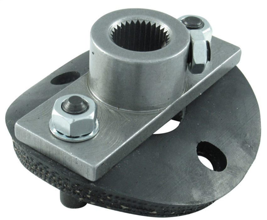 Borgeson 990013 Steering Coupler; 1/2 Rag Joint; Steering Box Side; 13/16-36 Spline; With Disc - Truck Part Superstore