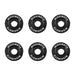 Mishimoto MMFW-LG-6BK Mishimoto M6 X 1.0 Fender Washer and Bolt Kit, 20mm OD, 6 pcs, Black - Truck Part Superstore