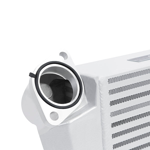 Mishimoto MMTMIC-WRX-08SLBL Subaru WRX 2008-2014 Top-Mount Intercooler Silver Cooler, Blue Hoses - Truck Part Superstore