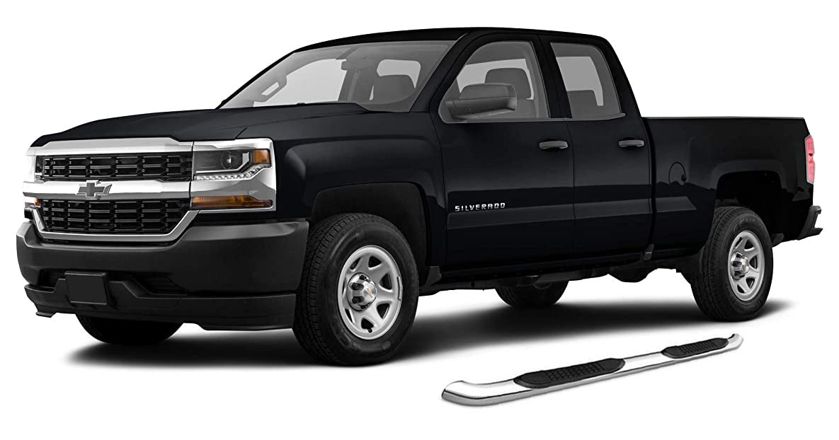 Black Horse Off Road 9B035701A3SS Stainless Steel Stainless Steel  Rocker Panel Mount - Truck Part Superstore