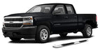 Black Horse Off Road 9B035701A3SS Stainless Steel Stainless Steel  Rocker Panel Mount - Truck Part Superstore