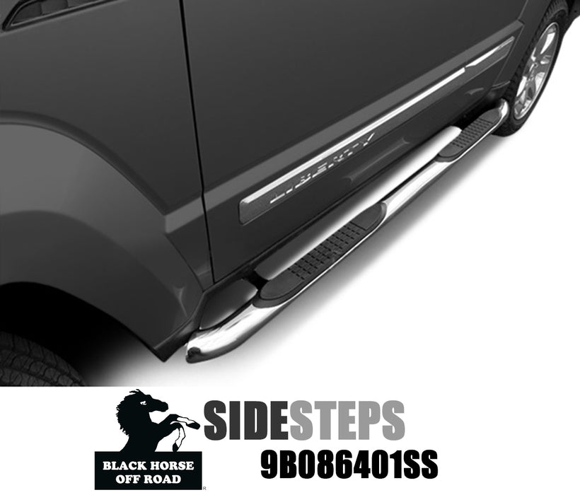 Black Horse Off Road 9B086401SS Stainless Steel Stainless Steel - Truck Part Superstore