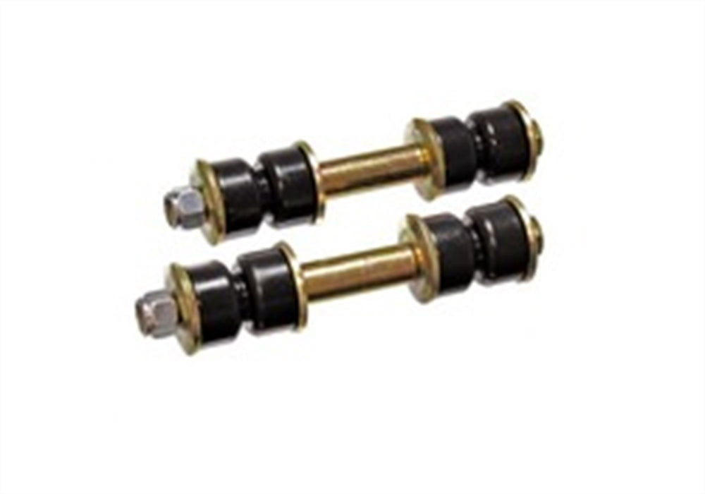 Energy Suspension 9.8120G Fixed Length End Link Set; Black; L-1 5/8 in.; - Truck Part Superstore