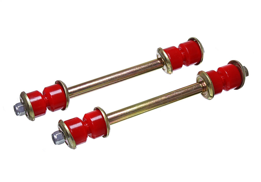 Energy Suspension 9.8176R Heavy Duty Sway Bar End Link Set; Red; Incl. Hardware; Performance Polyurethane; - Truck Part Superstore