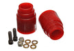 Energy Suspension 9.9155R Bump Stop Set; Red; Rear; Incl. 2 Per Set; Performance Polyurethane; - Truck Part Superstore