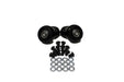 Energy Suspension 9.9169G Creeper Wheel; Black; 2 in./50mm; Qty 4; - Truck Part Superstore