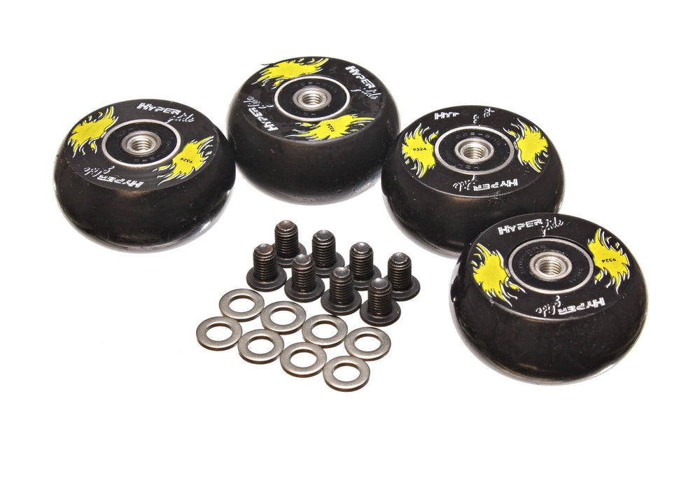 Energy Suspension 9.9169G Creeper Wheel; Black; 2 in./50mm; Qty 4; - Truck Part Superstore