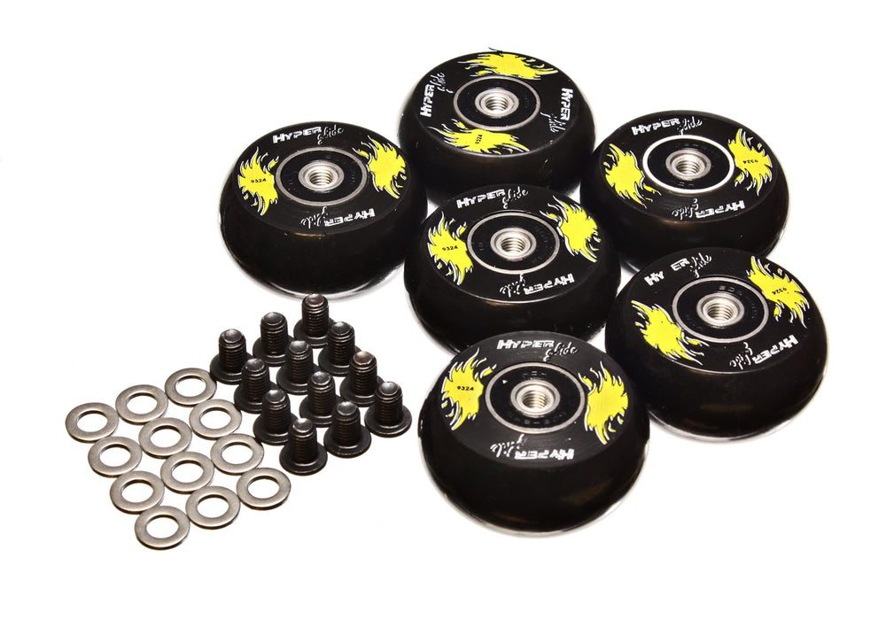 Energy Suspension 9.9170G Creeper Wheel; Black; 2 in./50mm; Qty 6; - Truck Part Superstore