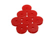 Energy Suspension 9.9528R Universal Leaf Spring Pad; Red; 2 9/32 in. OD x 7/16 in. ID x 1/2 in. H; - Truck Part Superstore