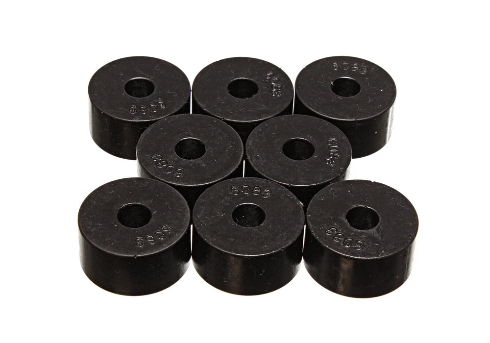 Energy Suspension 9.9530G Universal Leaf Spring Pad; Black; 1 1/2 in. OD x 7/16 in. ID x 3/4 in. H; - Truck Part Superstore