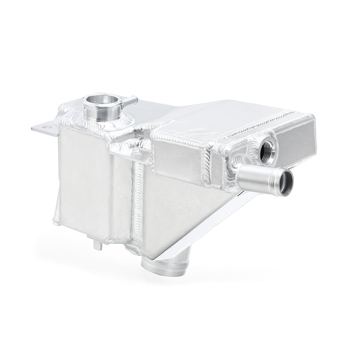 Mishimoto MMRT-F2D-11SN Aluminum Secondary Degas Tank, Fits 2011+ Ford 6.7L Powerstroke, Natural - Truck Part Superstore