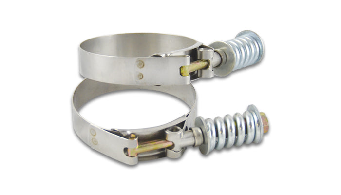 Vibrant Performance 27845 300 Stainless Steel T-Bolt Clamps; Clamp Range 4.78 in.-5.08 in.; - Truck Part Superstore