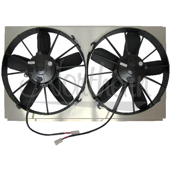 Northern Radiator Z40101 Auxiliary Engine Cooling Fan Assembly - Truck Part Superstore