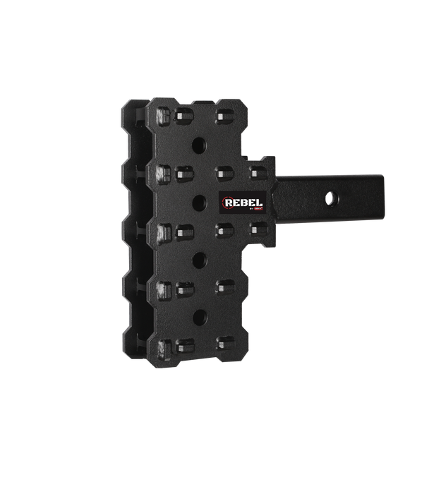 GEN-Y Hitch GH-13104X PHANTOM-X 2" Hollow Shank 4.5" Offset Drop .7K TW 7K Hitch Only - Truck Part Superstore
