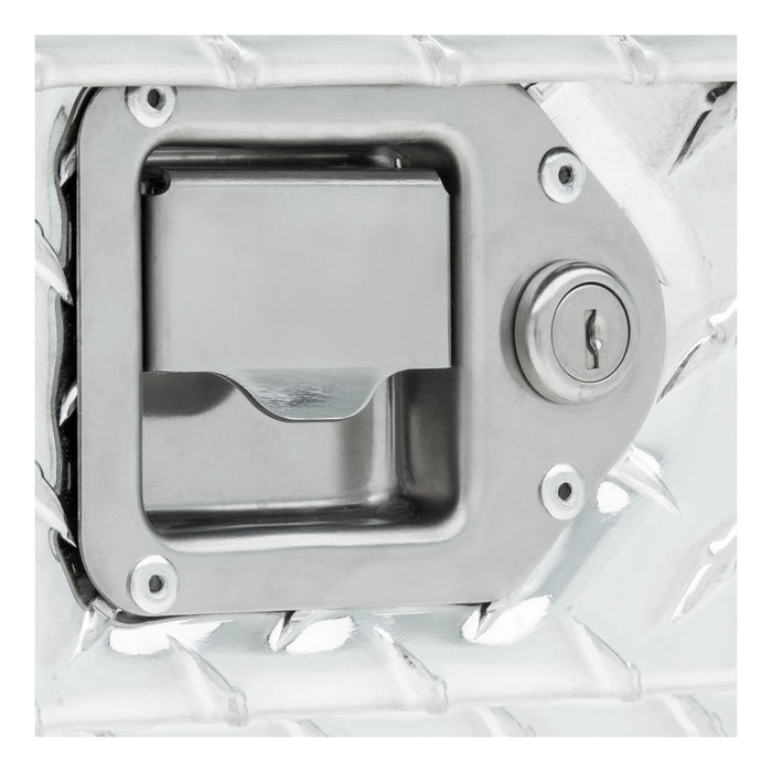 UWS TT-100HH-CB Gloss Black Hammerhead-Style 100-Gallon Aluminum Combo Transfer Tank - Truck Part Superstore