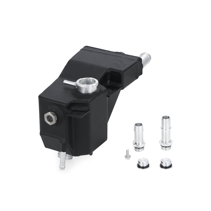 Mishimoto MMRT-F2D-11SMWBK Secondary Degas Tank, Fits 2011+ Ford 6.7L Powerstroke, Micro-Wrinkle Black - Truck Part Superstore