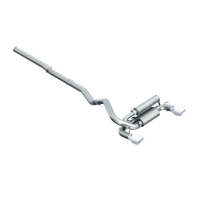 MBRP S4203409 3 Inch Cat Back Exhaust System Dual Outlet For 16-18 Ford Focus RS T409 Stainless Steel MBRP - Truck Part Superstore