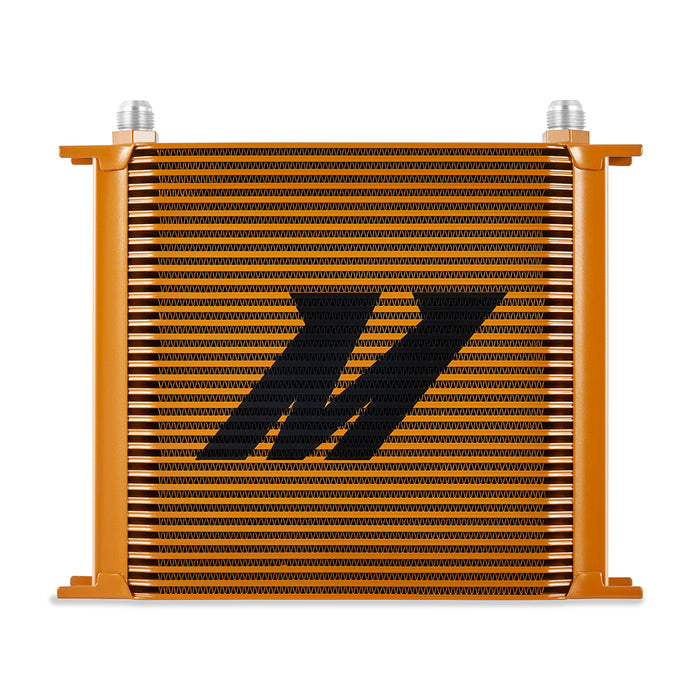 Mishimoto MMOC-34GD Universal 34-Row Oil Cooler, Gold - Truck Part Superstore