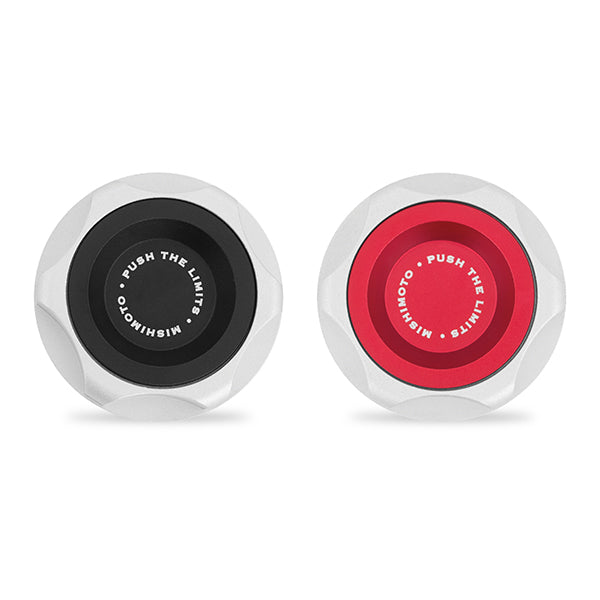Mishimoto MMOFC-MUS2-RD Oil Filler Cap, fits Ford Mustang 1986-2014 - Truck Part Superstore