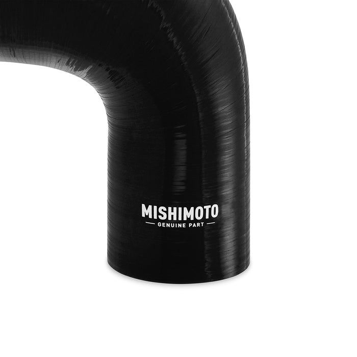 Mishimoto MMCP-R90-25275BK Mishimoto 90-Degree Silicone Transition Coupler, 2.50-in to 2.75-in, Black - Truck Part Superstore