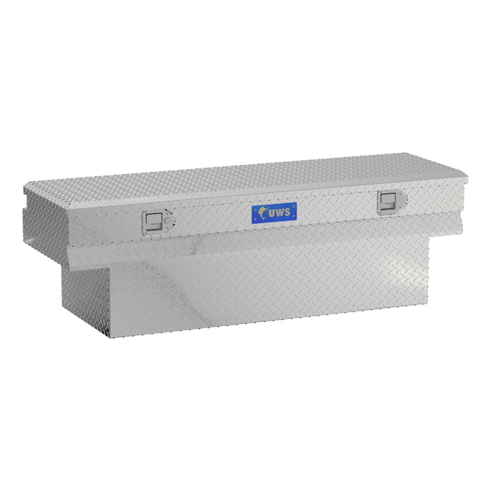 UWS EC20331 UWS EC20331 60-Inch Heavy-Wall Aluminum Notched Truck Storage Box; RigidCore Lid - Truck Part Superstore