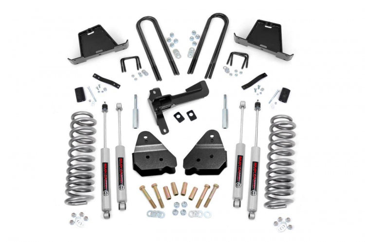 Rough Country 479.2 4.5 Inch Suspension Lift Kit 05-07 F-250/350 4WD Rough Country - Truck Part Superstore