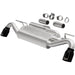 MagnaFlow Exhaust Products 19553 Street Series Black Chrome Axle-Back System - Truck Part Superstore