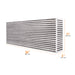 Mishimoto MMUIC-03 Universal Air-to-Air Race Intercooler Core 26-in x 12-in x 4-in - Truck Part Superstore