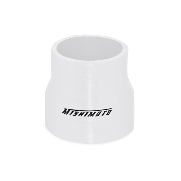 Mishimoto MMCP-2530WH Mishimoto 2.5-in to 3-in Silicone Transition Coupler, Various Colors - Truck Part Superstore