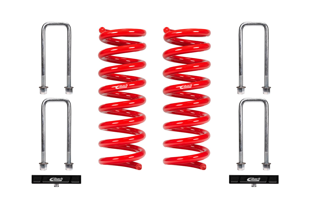 Eibach Springs E30-82-069-03-22 PRO-LIFT-KIT Springs (Front Springs & Rear 1" Block) - Truck Part Superstore