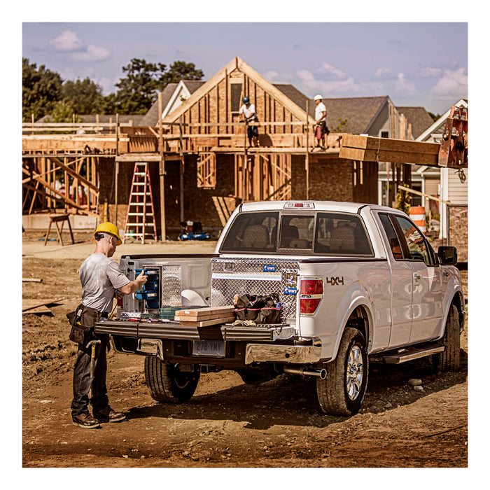 UWS EC20021 UWS EC20021 18-Inch Heavy-Wall Aluminum Truck Bed Tool Box with 5 Drawers - Truck Part Superstore