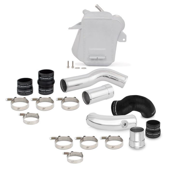 Mishimoto MMINT-F2D-11KSLP Ford 6.7L Powerstroke Air-to-Water Performance Intercooler Kit, 2011+, Polished - Truck Part Superstore
