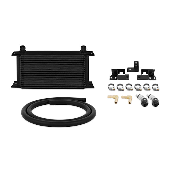 Mishimoto MMTC-WRA-07BK Transmission Cooler Kit, fits Jeep Wrangler JK 2007-2011 - Truck Part Superstore