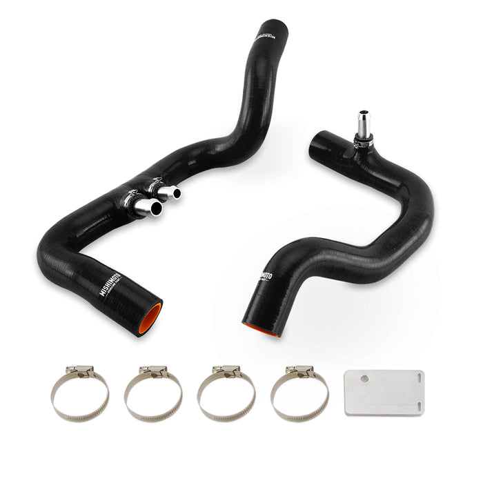 Mishimoto MMHOSE-JLP-18ABK Silicone Coolant Hose Kit, Fits 2018+ Jeep Wrangler JL 3.6L W/ Auto Trans, Black - Truck Part Superstore