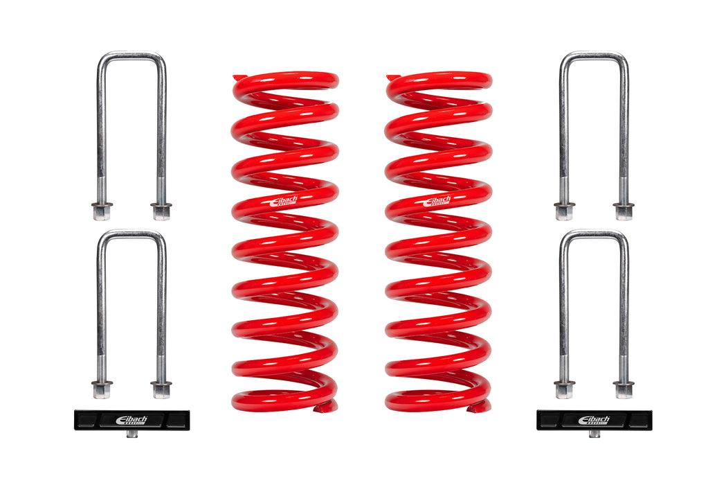 Eibach Springs E30-82-069-04-22 PRO-LIFT-KIT Springs (Front Springs & Rear 1" Block) - Truck Part Superstore