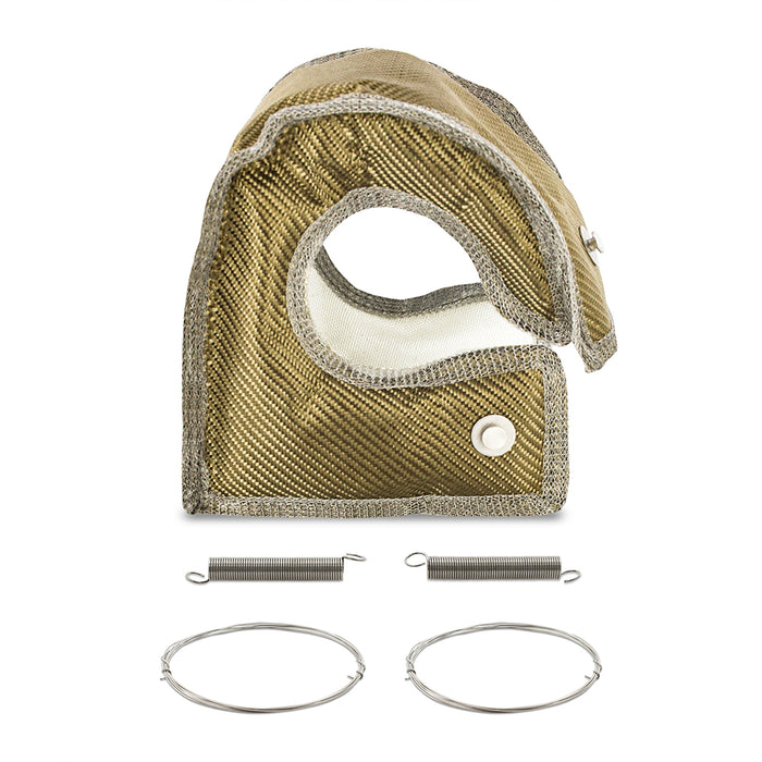 Mishimoto MMTB-RAM-96 Titanium Turbo Blanket, Fits Dodge Ram 5.9L Cummins 1996-2002 - Truck Part Superstore