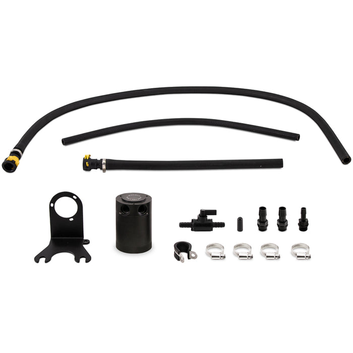 Mishimoto MMBCC-JLP-18PBE Baffled Oil Catch Can, fits Jeep Wrangler JL 3.6L 2018+ - Truck Part Superstore