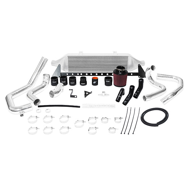 Mishimoto MMINT-STI-08AISL Subaru WRX STI front-mount intercooler kit, W/ Air Box, 2008-2014 Silver - Truck Part Superstore