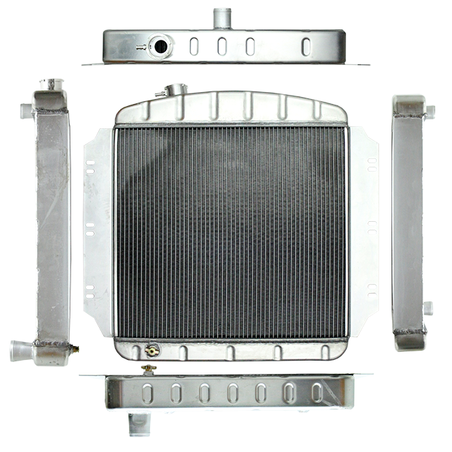 Northern Radiator 205251 Muscle Car Radiator - 25 1/2 x 21 1/2 x 3 1/8 - Truck Part Superstore