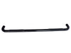 TrailFX A0010B 3 Inch Round Bent Powder Coated Black Steel Without End Caps Rocker Panel Mount - Truck Part Superstore
