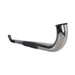 TrailFX A0406SS 3 Inch Round Bent Pol Stainless Steel Plastic End Caps Rocker Panel Mount - Truck Part Superstore