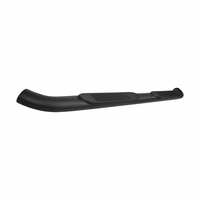TrailFX A1010S With Step Pads 4 In Oval Bent Pol Stainless Steel With Welded End Caps Frame Bod - Truck Part Superstore