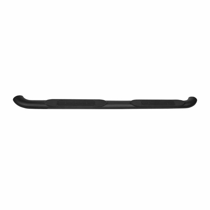 TrailFX A1003B 4 Inch Oval Bent Powder Coated Titanium Black Mild Steel Rocker Panel Mount - Truck Part Superstore