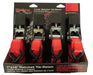 TrailFX A11033R Cargo Tie Down 14 Ft x 1 500 Lb Load 1500 Lb Break Cap W/Ratchet Red Pack 4 - Truck Part Superstore