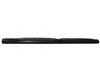 TrailFX A1516B 4 Inch Oval Straight Powder Coated Black Mild Steel Rocker Panel Mount - Truck Part Superstore