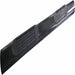 TrailFX A1544B With Step Pads 4 In Oval Straight Powder Coated Black Mild Steel With Welded End - Truck Part Superstore