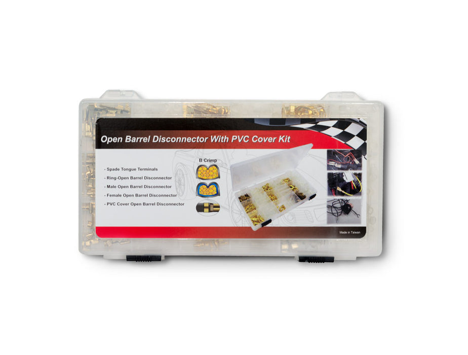 Pertronix A2032 Terminal Kit Brass Open Barrel with covers (326pcs) - Truck Part Superstore
